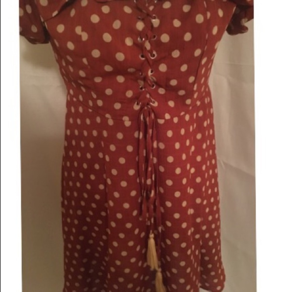 HAUTE ROGUE BOHO DRESS SIZE MEDIUM - Picture 5 of 8